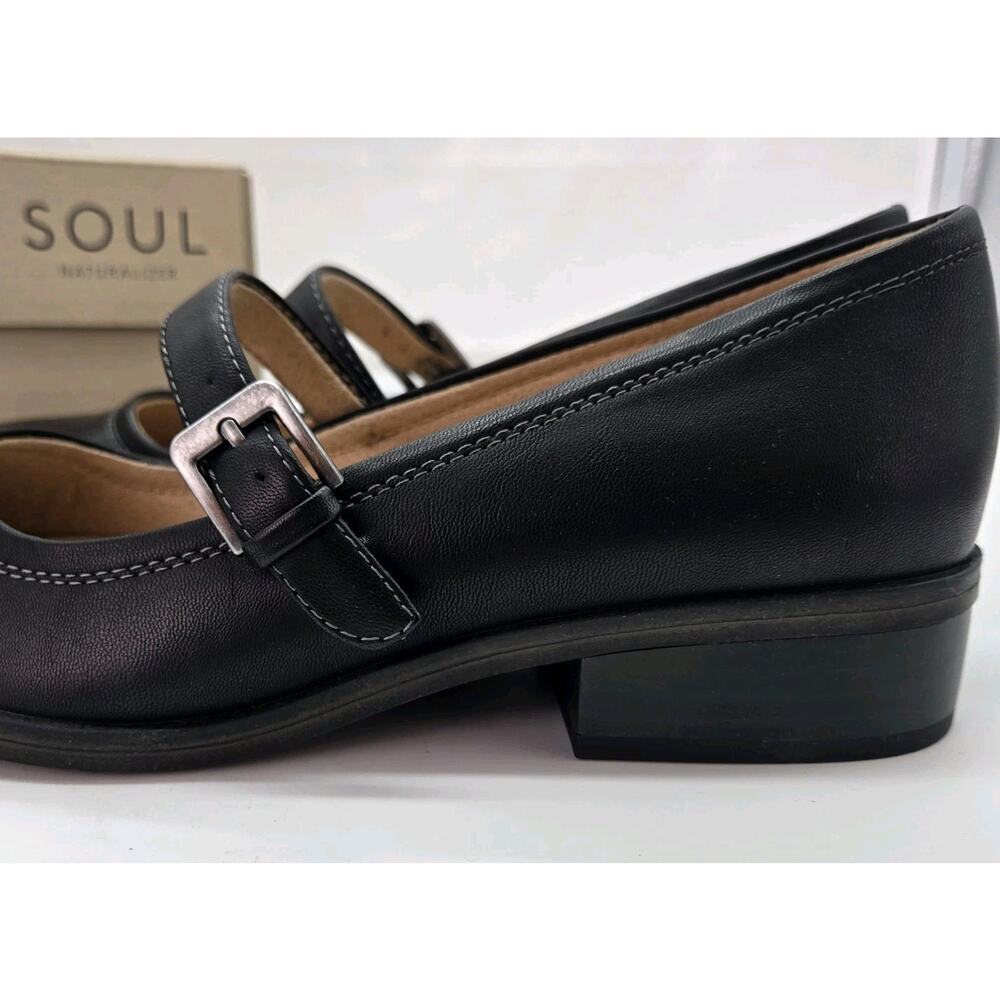 SOUL Naturalizer Womens Ramona Black Mary Jane Dress Shoes NEW! Sz 9 Coquette - Picture 3 of 11